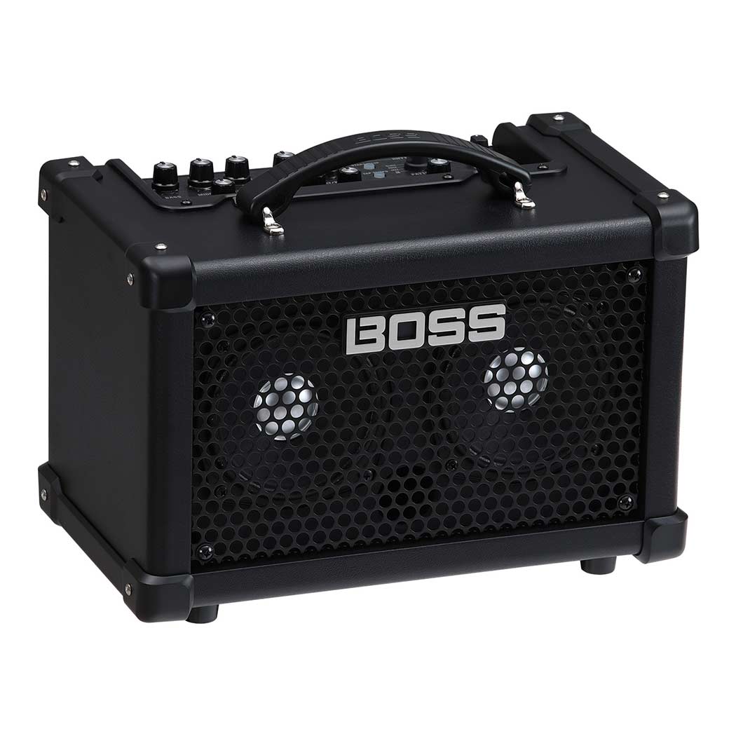 Amplificador de sobremesa de bajo Boss Dual Cube Bass LX