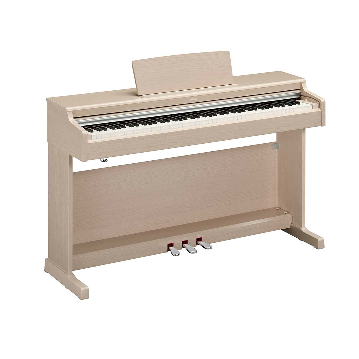  Yamaha P125 - Piano digital de acción con 8 teclas con fuente  de alimentación y pedal de sustain : Instrumentos Musicales