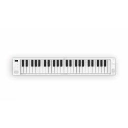 Teclado plegable portátil Carry On Piano 49 White