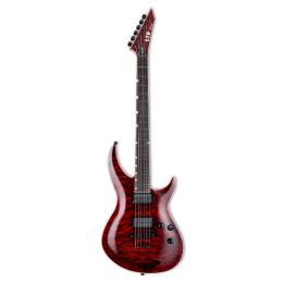 Comprar guitarra eléctrica Ltd H3-1000 QM See Thru Black Cherry