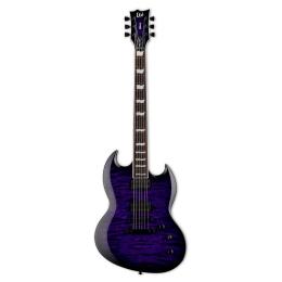 Comprar guitarra eléctrica Ltd Viper-1000QM See Thru Purple Sunburst