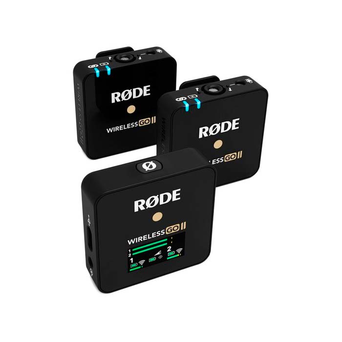 Comprar sistema micrófonos digitales inalámbricos Rode Wireless GO II