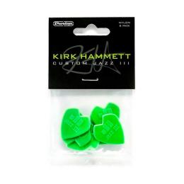 Púas Dunlop Kirk Hammett Jazz Picks 6 Pack