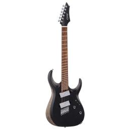 Comprar guitarra multiescala Cort X 700 Mutility Black Satin