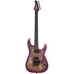 Guitarra eléctrica Schecter C-6 Pro FR Aurora Burst