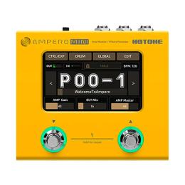 Pedalera de guitarra Hotone Ampero Mini MP-50 Marigold