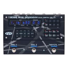 Pedal de delay Boss SDE-3000EVH Dual Delay para guitarra