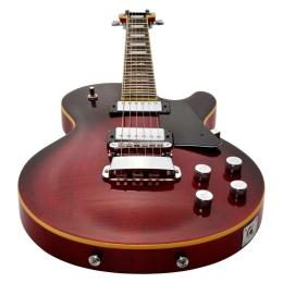Guitarra eléctrica Hagstrom Super Swede Crimson Flame