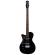 Guitarra eléctrica para zurdos Danelectro Baritone Left Handed BLK