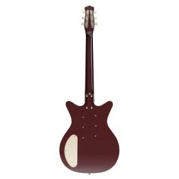 Guitarra eléctrica Danelectro 59 Triple Divine Dark Burgundy