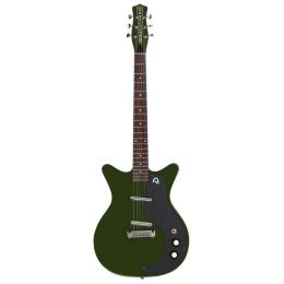 Guitarra eléctrica Danelectro Blackout 59 Green Envy