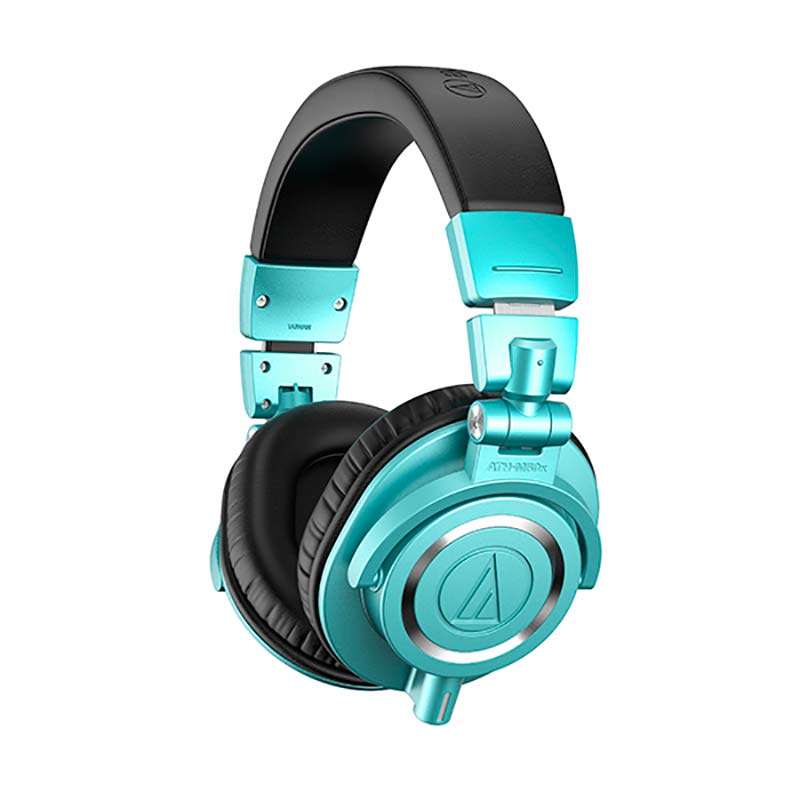 ▷ Audio-Technica ATH-M50x Ice Blue - Auriculares profesionales