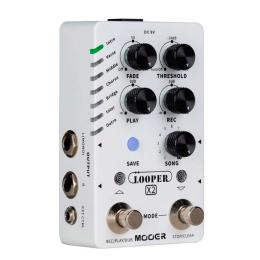 Pedal para guitarra Mooer Stereo Looper X2