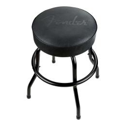 Taburete para guitarra Fender Embossed Black Logo Barstool 24