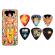 Lata púas Dunlop JHPT-02M Jimi Hendix Bold As Love Medium Pack
