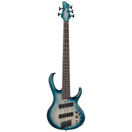 Comprar bajo 5 cuerdas multiescala Ibanez BTB705LM Cosmic Blue Starburst Low Gloss