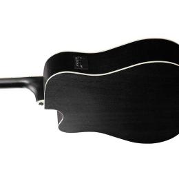 Comprar guitarra electroacústica Ibanez PF16MWCE Weathered Black Open Pore