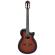 Comprar guitarra clásica electrificada Ibanez AEG74N Mahogany Sunburst High Gloss