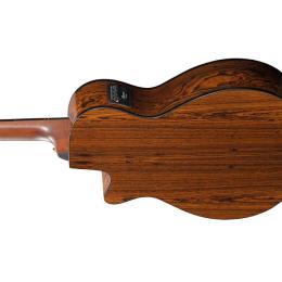 Comprar guitarra clásica electrificada Ibanez AEG74N Mahogany Sunburst High Gloss