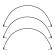 Cables Fender Blockchain 24 Patch Cable 3-pack Angle/Angle - Cables