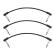 Cables para pedales Fender Blockchain 6