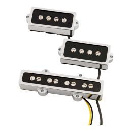 Pastillas para bajo Fender Cobalt Chrome P/J Bass Pickup Set