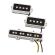 Pastillas para bajo Fender Cobalt Chrome P/J Bass Pickup Set