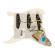 Pastillas para guitarra Fender Pre-Wired Strat Pickguard Eric Johnson Signature