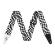 Correa Fender Wavy Checkerboard Strap Black/White para guitarra