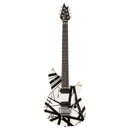 Guitarra eléctrica EVH Wolfgang Special Striped Series EB B/W