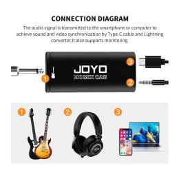 Interface de audio Joyo Momix Cab para guitarra
