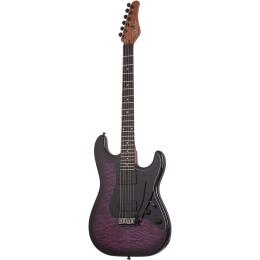 Comprar guitarra eléctrica Schecter Traditional Pro Ebony Transparent Purple Burst