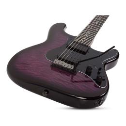 Comprar guitarra eléctrica Schecter Traditional Pro Ebony Transparent Purple Burst