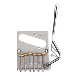 Puente de guitarra eléctrica VegaTrem VT2 Teletrem Modern W Logo