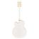 Guitarra eléctrica Gretsch Falcon Hollow Body Gold Hardware WHT