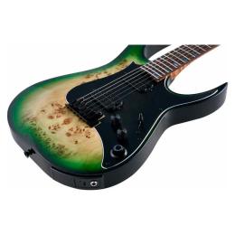 Guitarra eléctrica guitarra Mooer GTRS M810 Green Burst