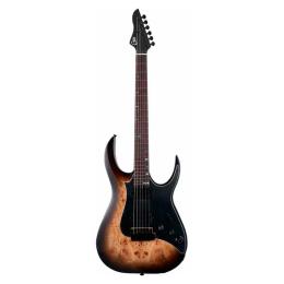 Guitarra eléctrica guitarra Mooer GTRS M810 Natural Burst