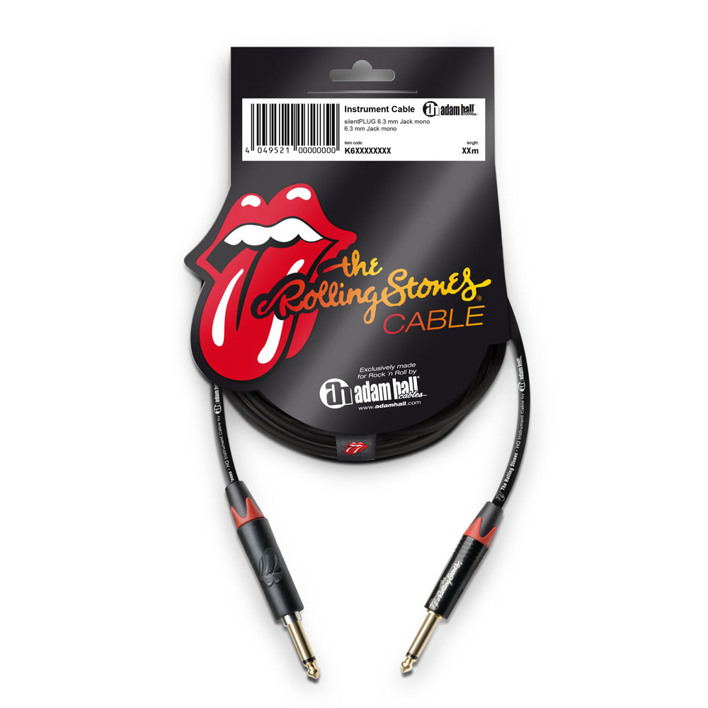 Adam Hall The Rolling Stones K6IRP0900SP - Silent Jack 9m Acodado