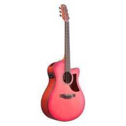 Guitarra acústica Ibanez AAM50CE-Coral Red Burst Open Pore