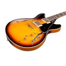 Guitarra John Scofield Ibanez JSM10EM Two Tone Burst