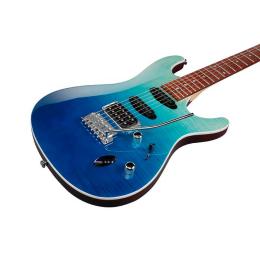Guitarra eléctrica Ibanez SA260FM Blue Reef Radiation