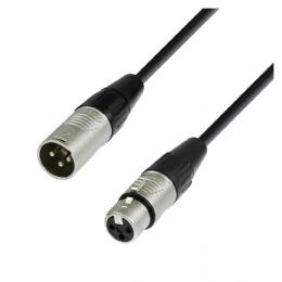 Adam Hall Cables 4 Star Series - macho de DMX Cable REAN XLR a XLR hembra . 3 mt.