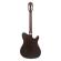 Guitarra clásica zurda Tim Henson Ibanez TOD10NL Transparent Black Flat