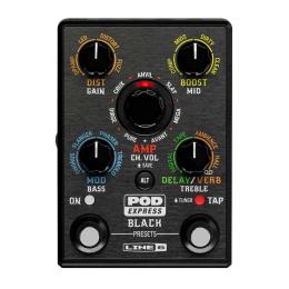 Pedal de efectos para guitarra Line 6 Pod Express Black