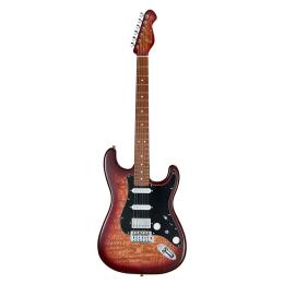 Guitarra eléctrica Mooer MSC20 Pro Amber Brown