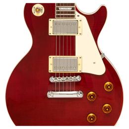 Guitarra Les Paul Standard Tokai ALS68 See Through Red