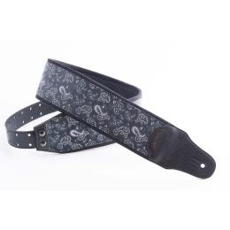 Correa para guitarra y bajo Righton Straps B-Paisley Black