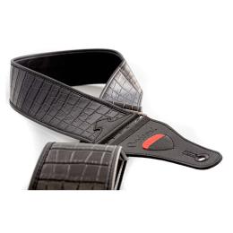 Correa para guitarra Righton Straps Alligator Black