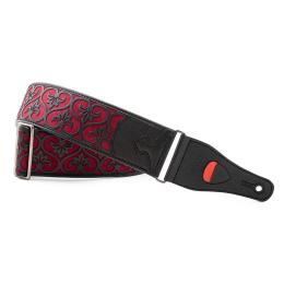 Correa para guitarra-bajo Righton Straps Deluxe Red