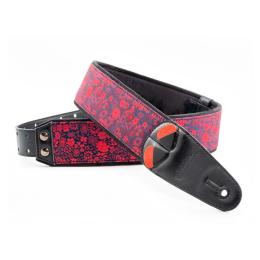 Correa para guitarra Righton Straps Daisy Red
